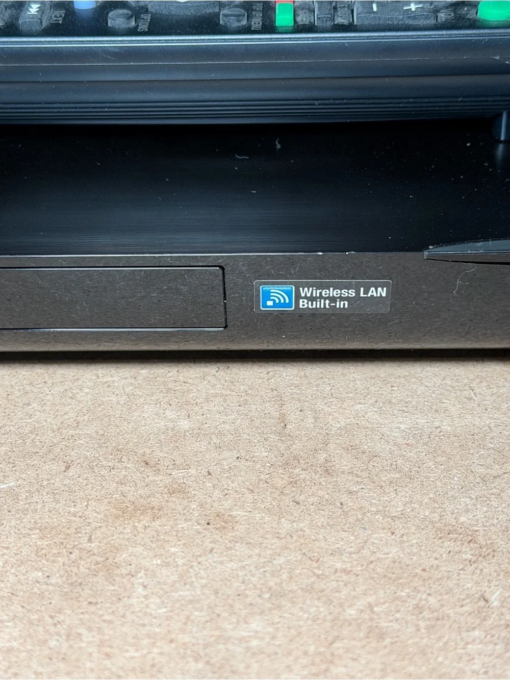 Sony BDP-S390 Blu-Ray Player WiFi  W/ OEM Remote + HDMI Cable Not Fully Tested